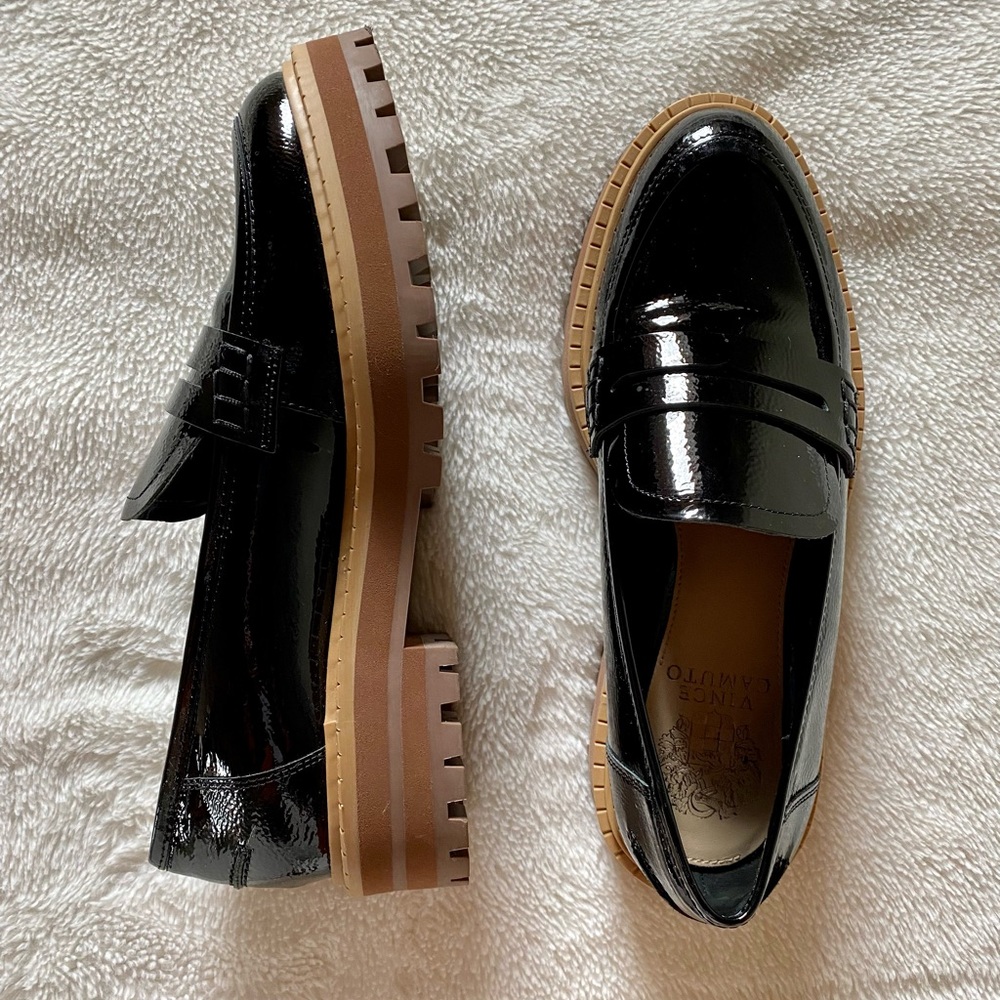 Vince Camuto McKella Lug Sole Loafer (Chunky Loafer)